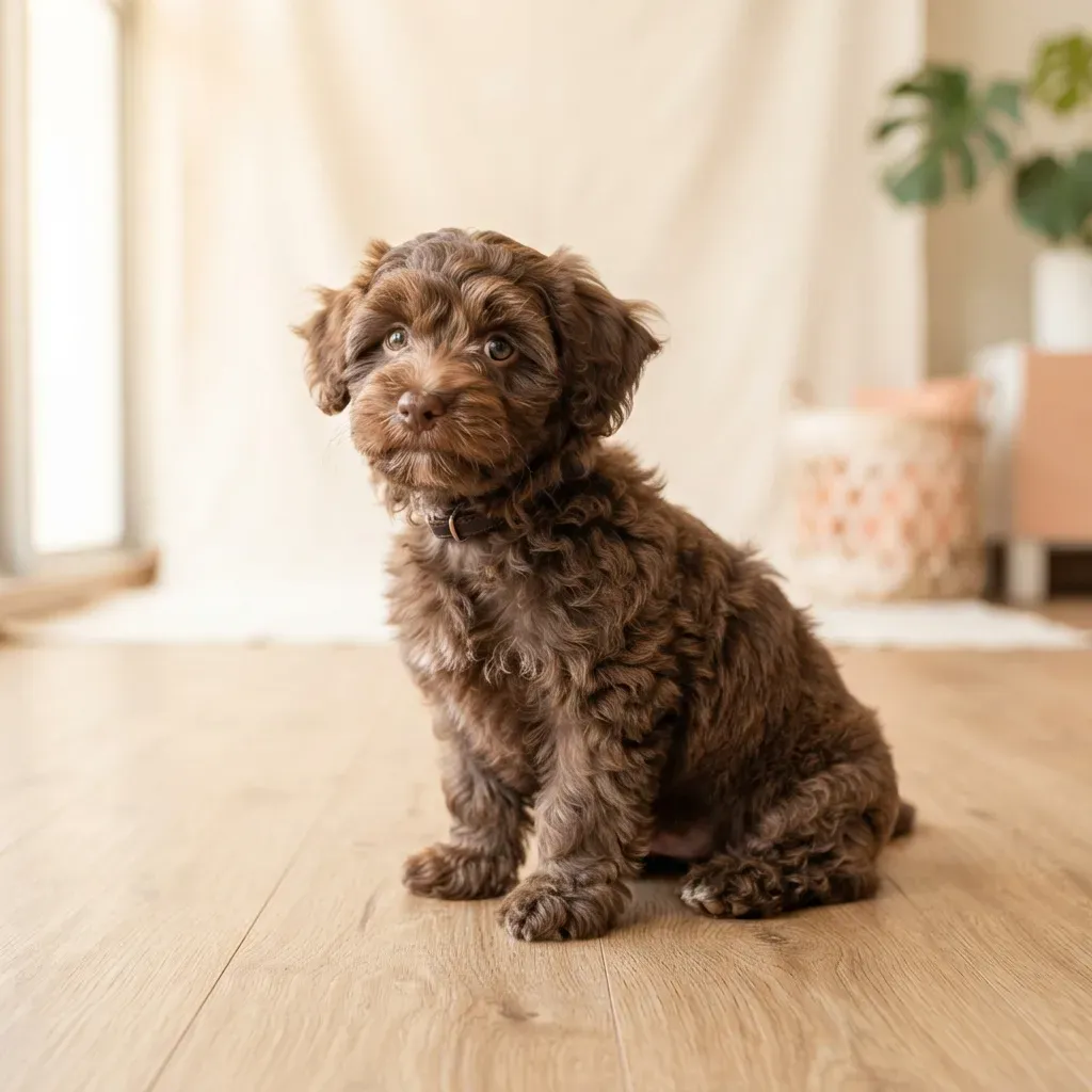 Havanese puppy, an HDB-approved cheerful silky companion breed in Singapore